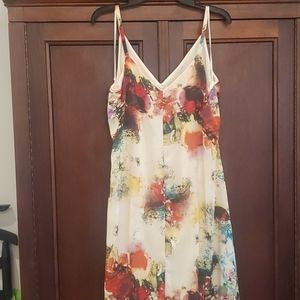 Spense handkerchief style spaghetti strap dress